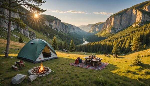 5 spots de camping à découvrir près de rocamadour