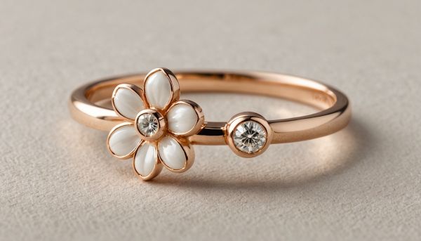 La bague marguerite, un classique réinventé