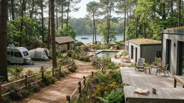 Réaliser un séjour en chalet en Finistère au bord de l'eau