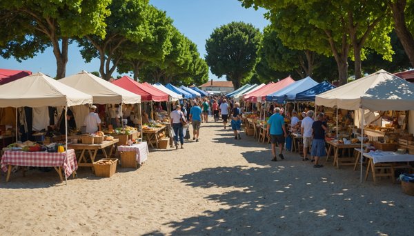 Découvrez le marché saint gilles croix de vie en camping à vendée