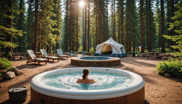 Les bienfaits d'un séjour en camping avec jacuzzi privatif