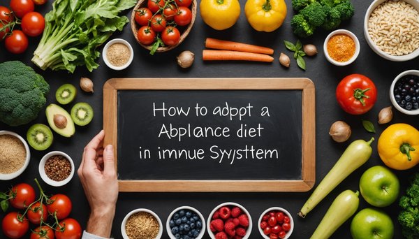 Comment adopter une alimentation équilibrée pour booster son système immunitaire